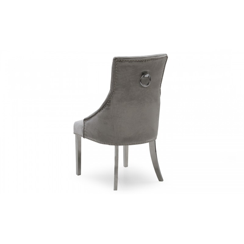 VL Belvedere Dining Chair Pewter